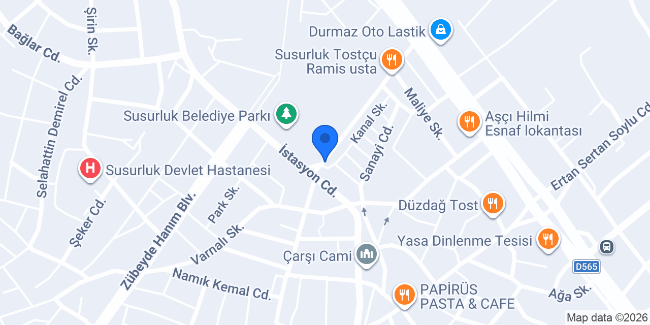 ATEŞ VETERİNER KLİNİĞİ konumu