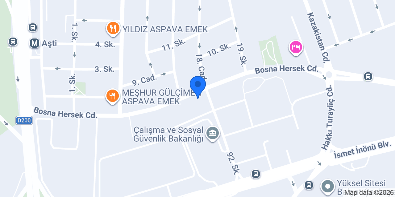 Armoni Fırın konumu