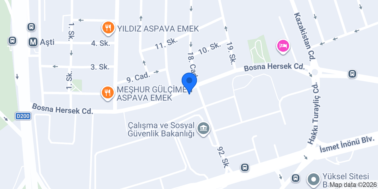 Kuzine Fırın & Cafe konumu