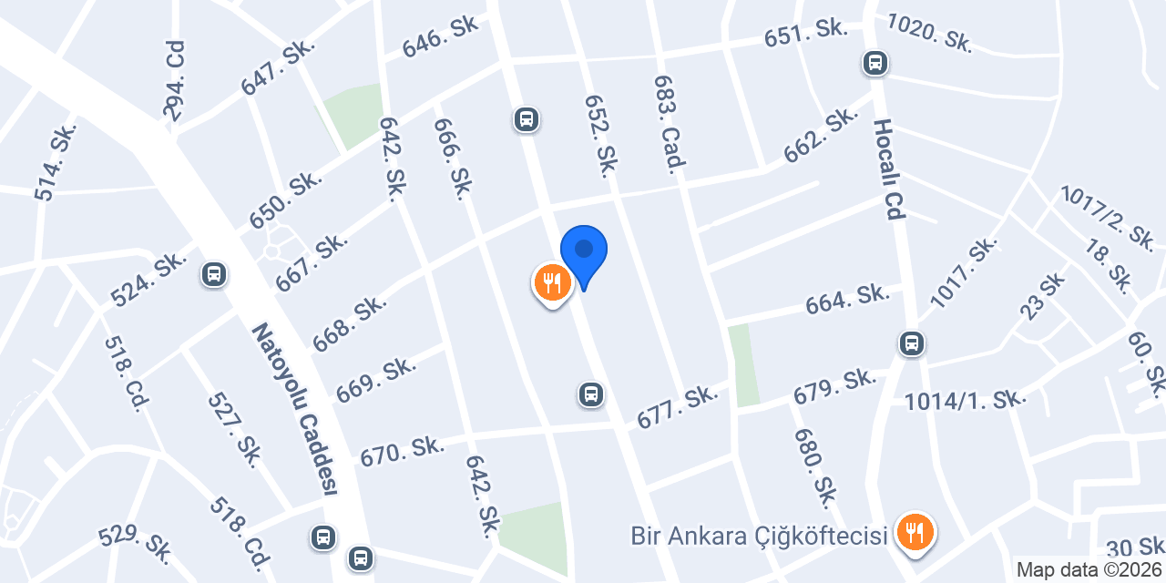 TUFAN AUTO ANKARA konumu