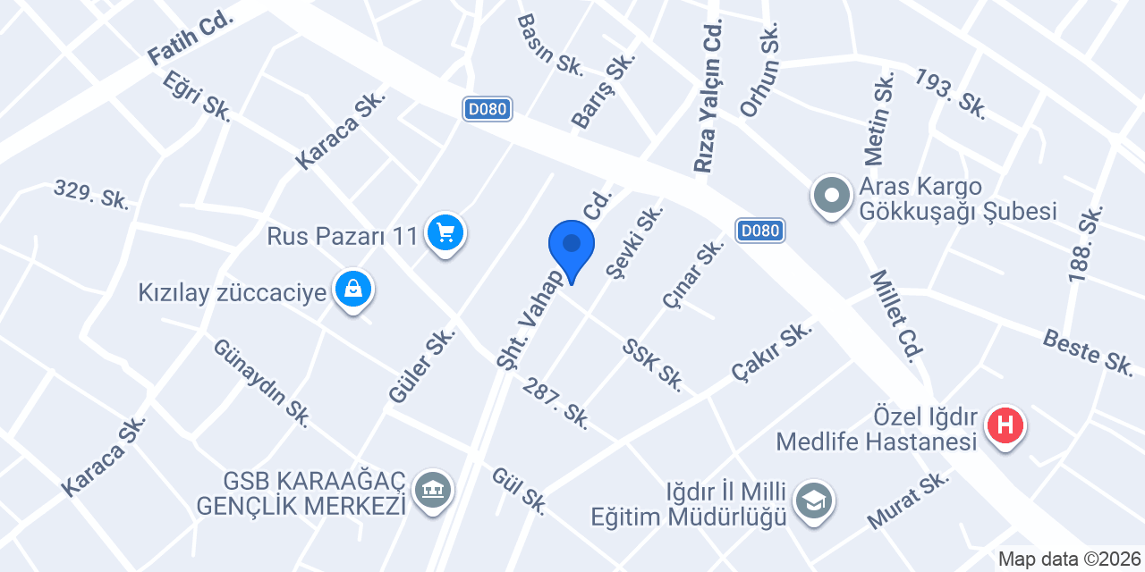 TADIM LAHMACUN PİDE VE PİZZA SALONU konumu