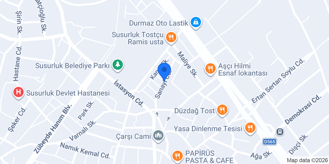 Çetin İş Sandalye konumu