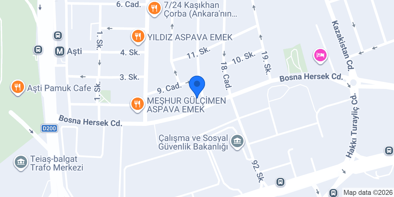 Emek Kuruyemiş & Tekel konumu