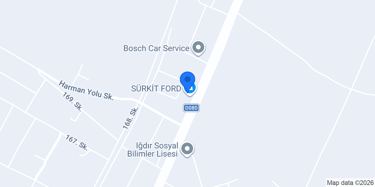 Ford - Sürkit Otomotiv konumu