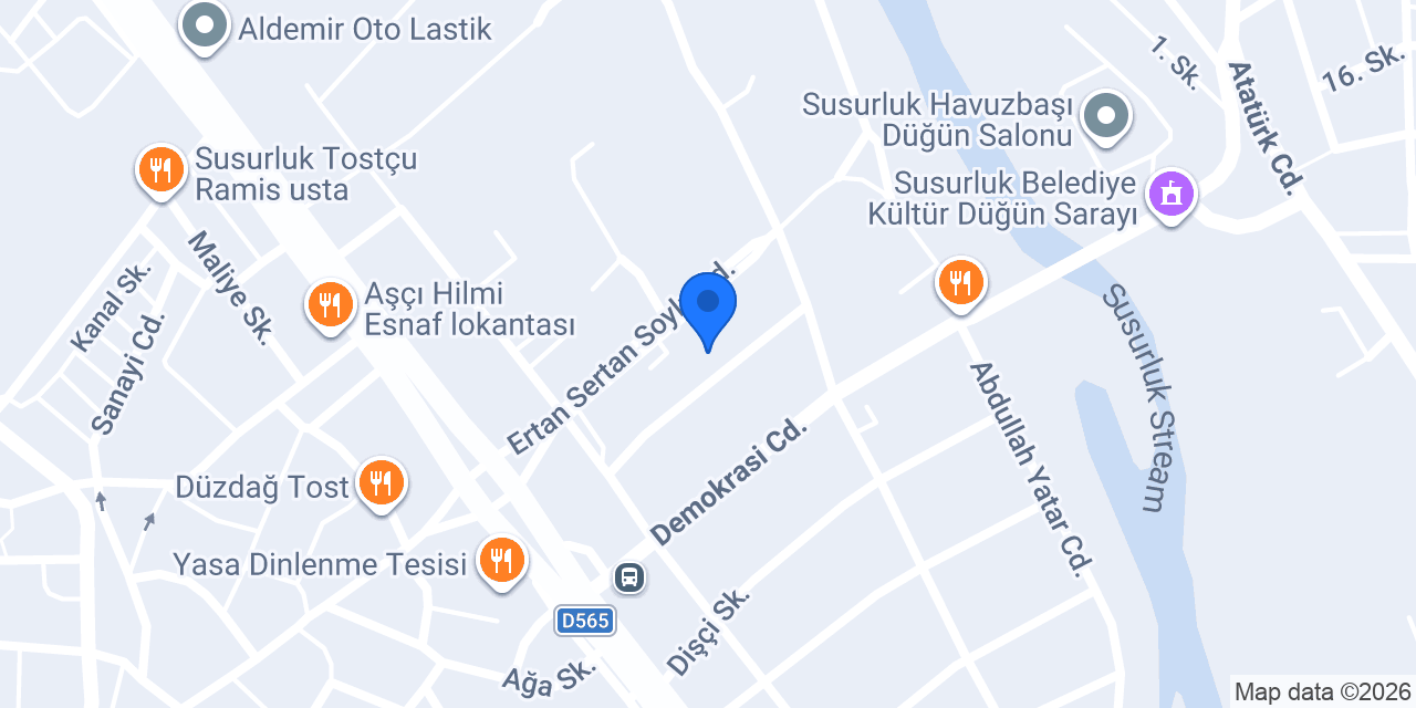 SADIÇOĞLU ORGANİZASYON EVİ konumu