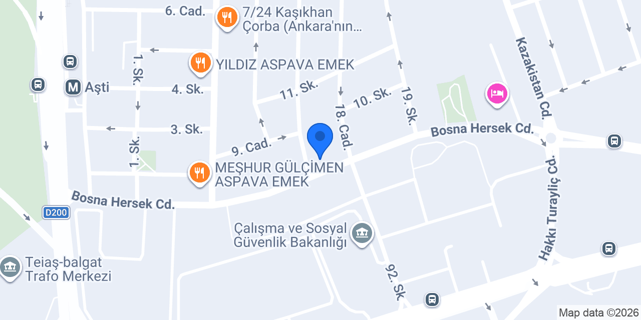 Develi Döner&Emek konumu