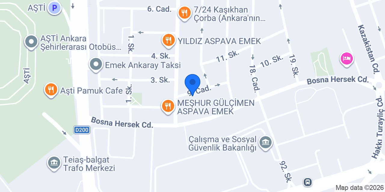 Güleryüz Otomotiv konumu
