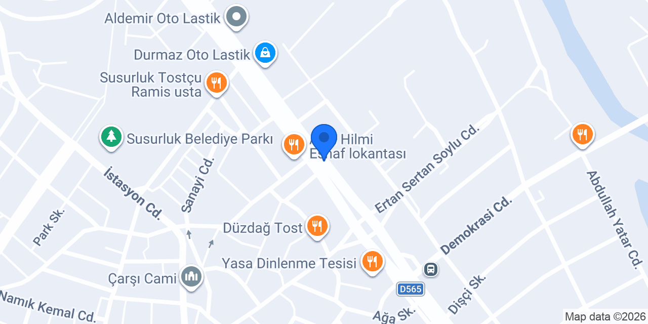 Kırk Fırın Susurluk konumu