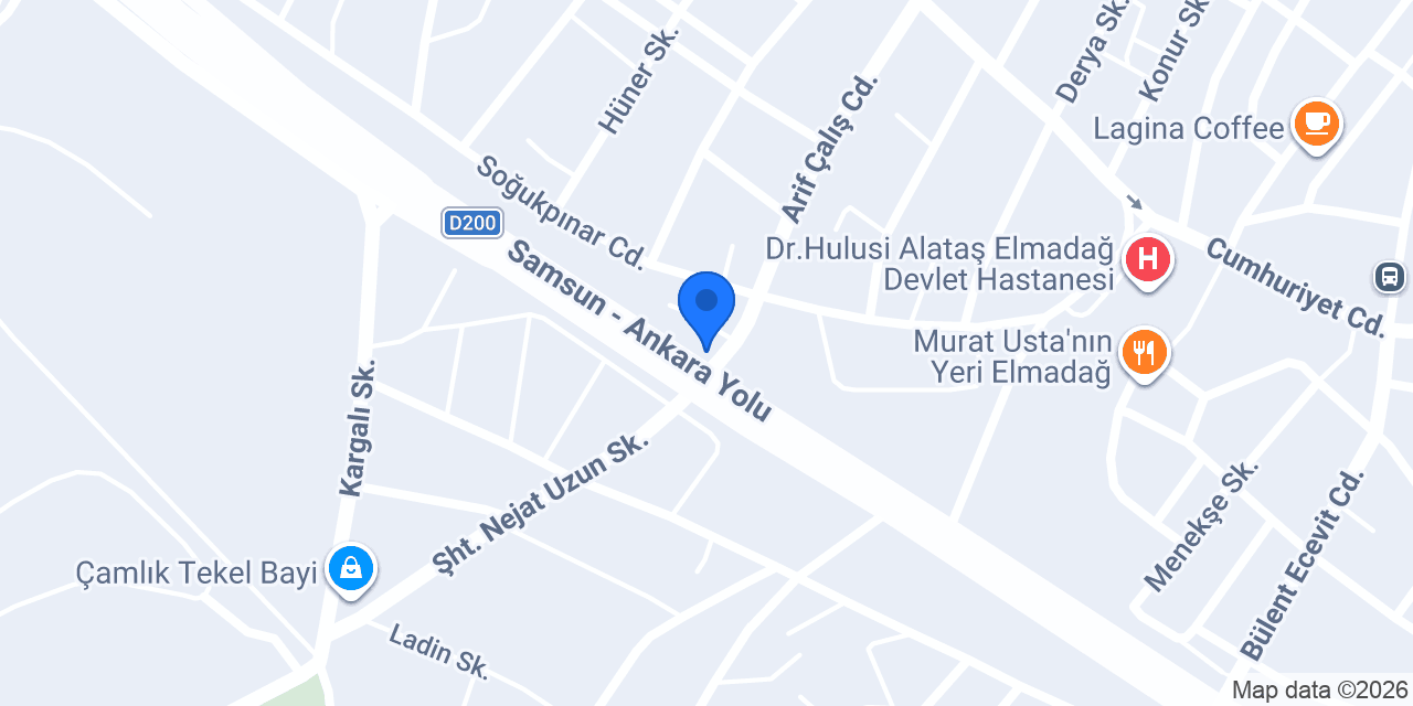 Elmadağ haliyikama konumu