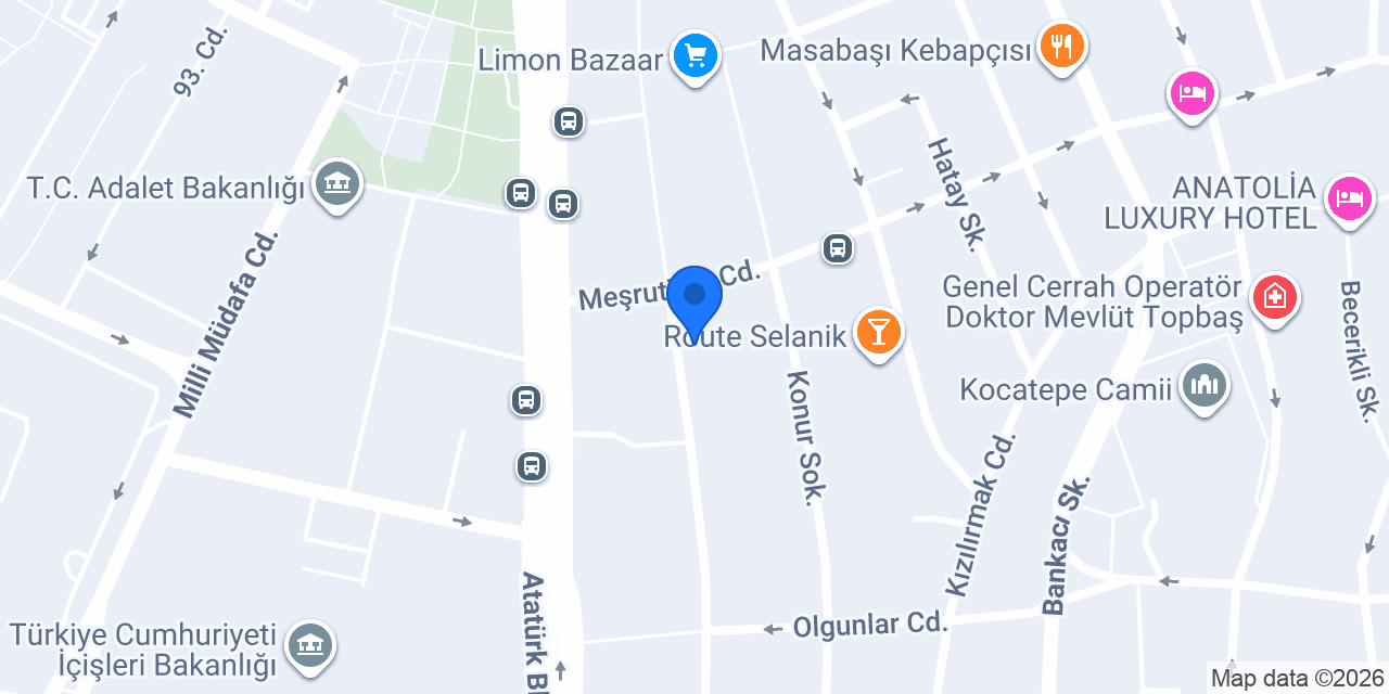 Op. Dr. Berke Özkan konumu