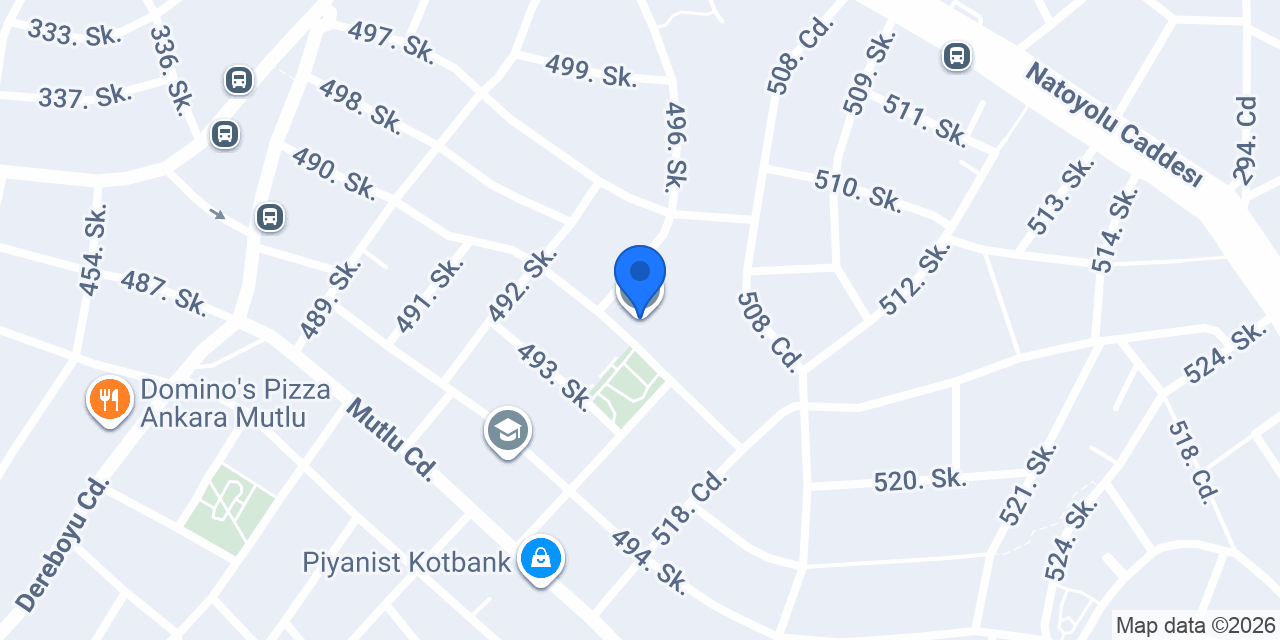 Özel Yeni Yaşam Anaokulu konumu