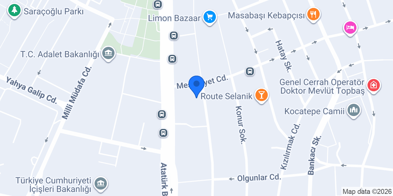 Etkili Eğitim Kurumları konumu
