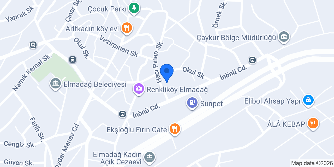 Elmadağ İmam Hatip Orta Okulu konumu