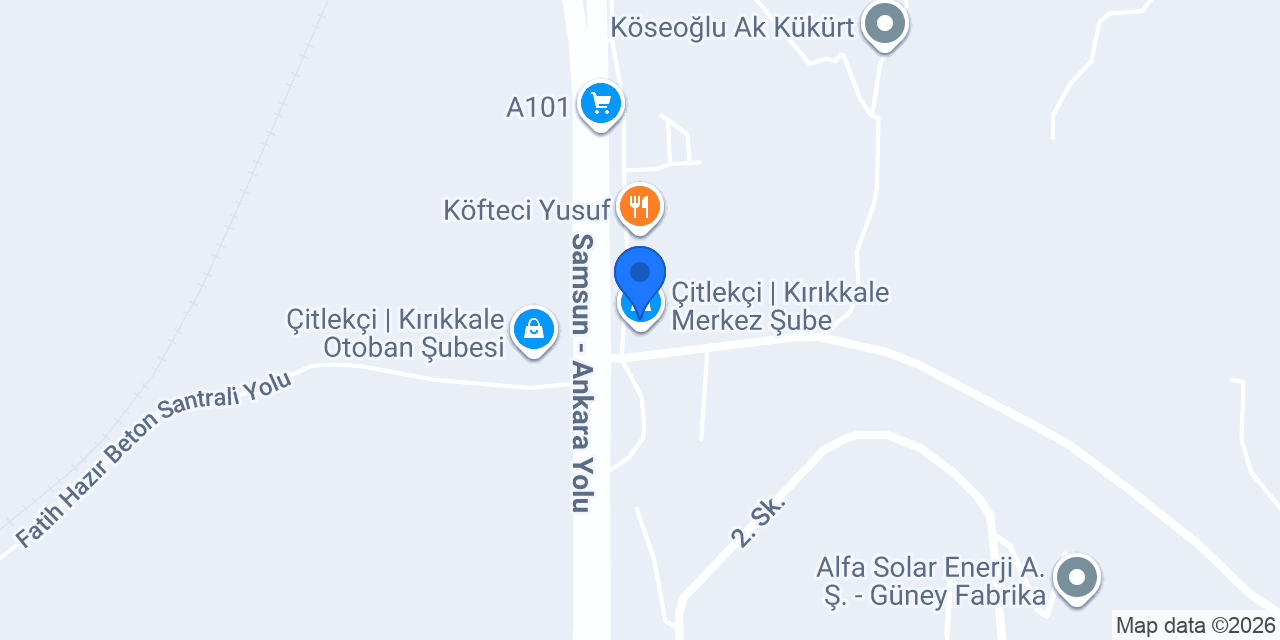 Kırıkkale Expresso konumu