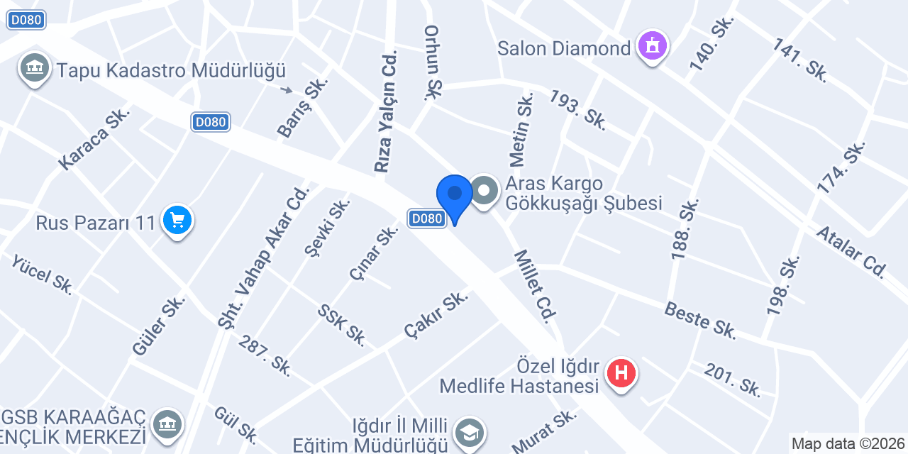 Erdem Hamam konumu