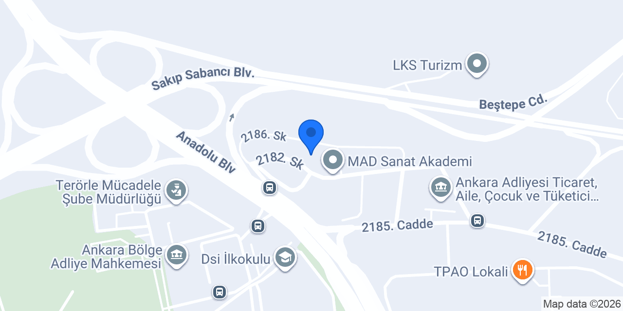 MAD Dance Theatre konumu