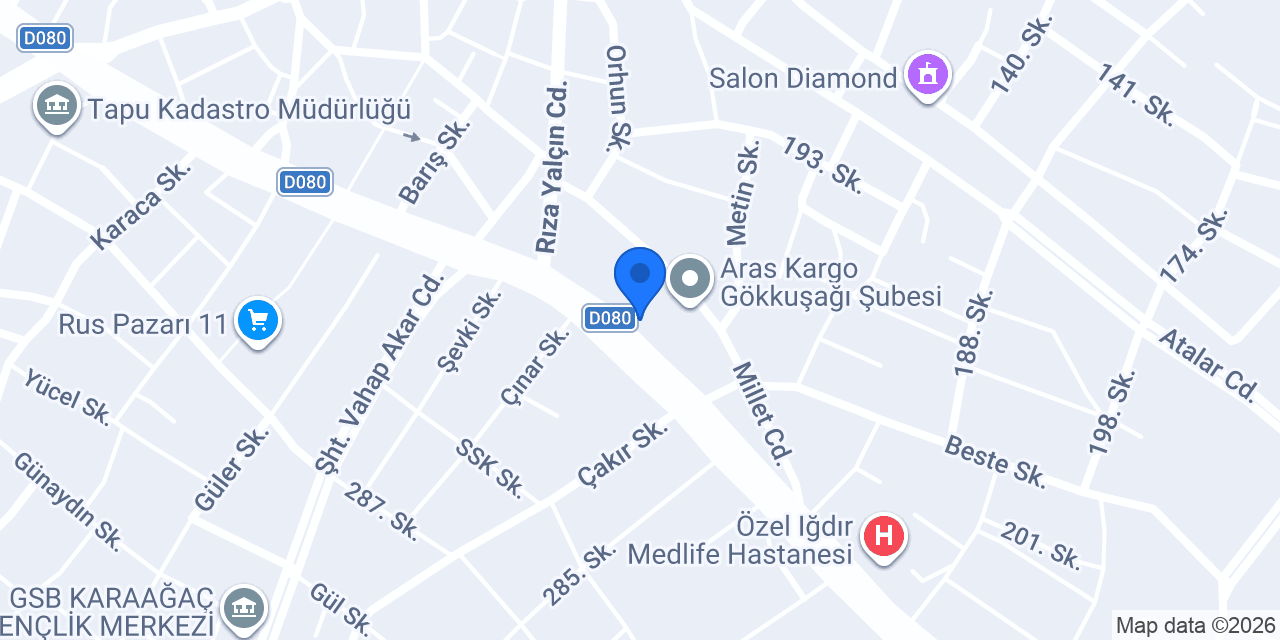 MİRAÇ İNŞAAT NALBUR konumu