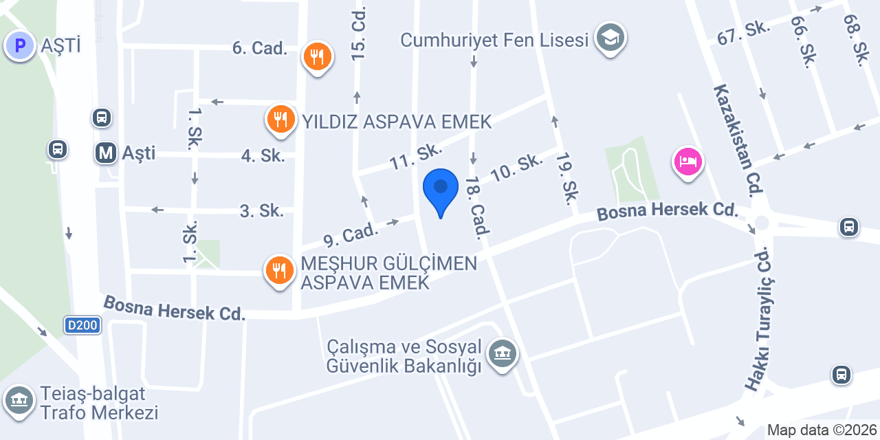 Ara Kafe konumu