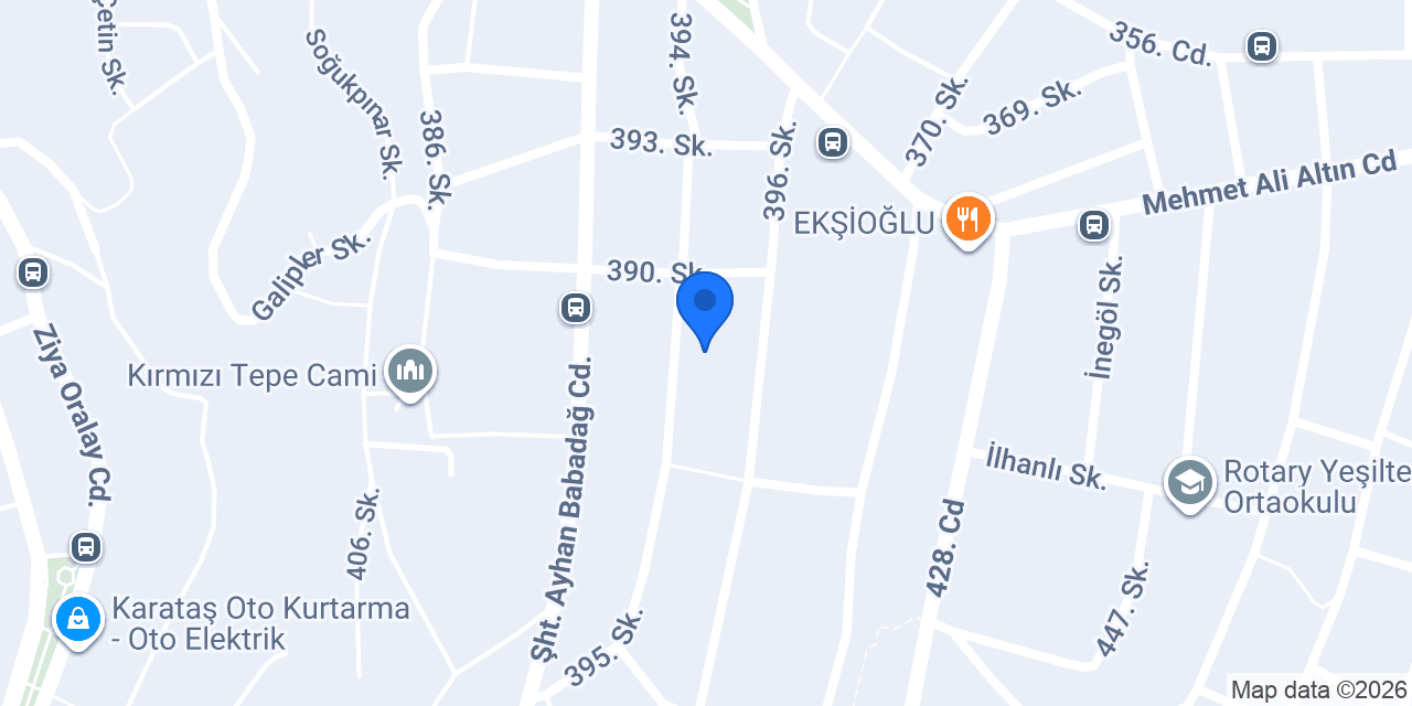 Dastüdyo konumu