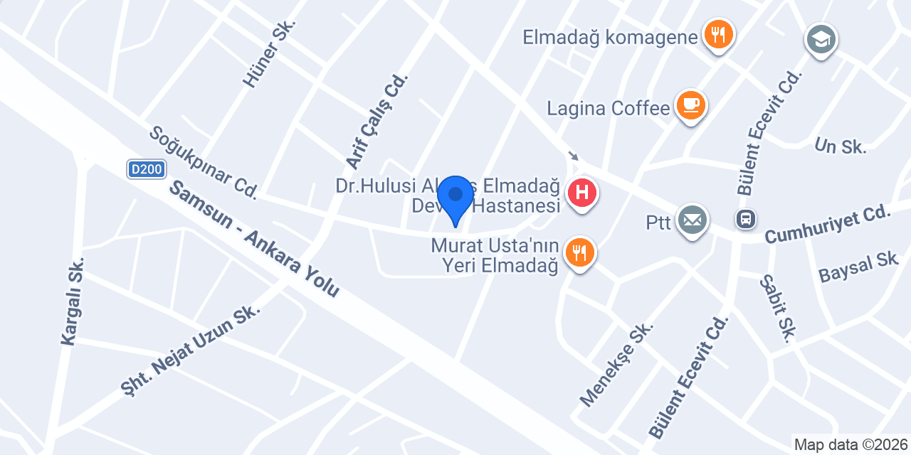 ELMADAĞ GEO MEDİKAL konumu