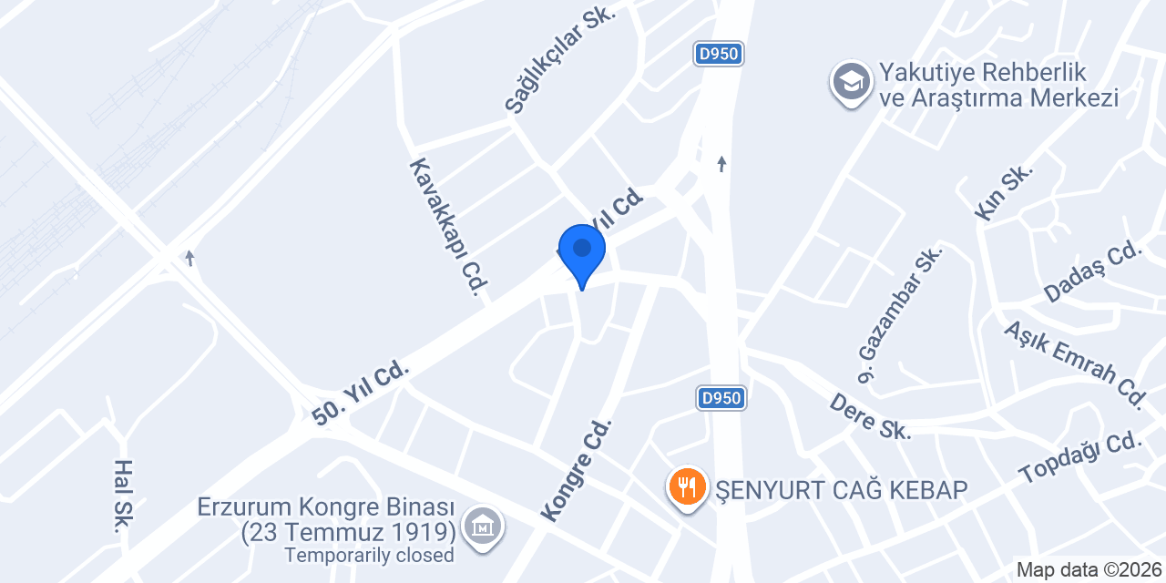 Oltu Cağ Kebap konumu