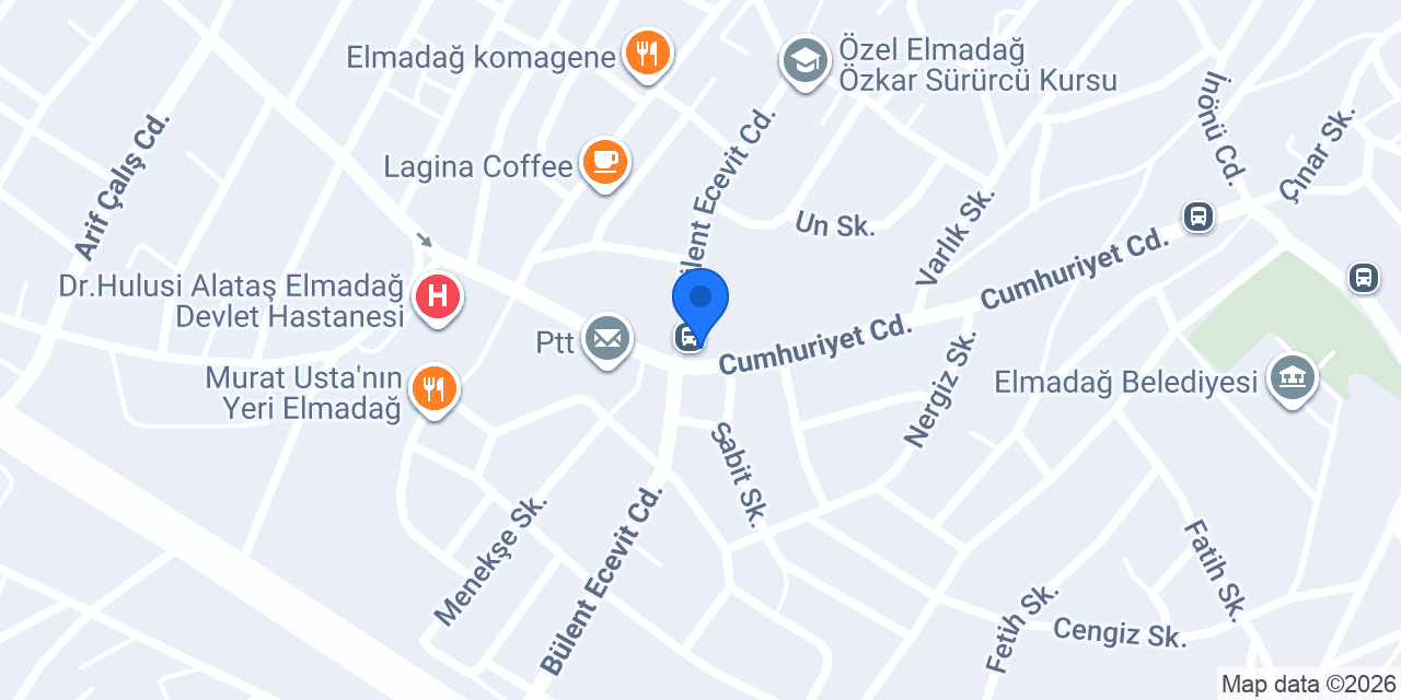 Oğuz Ticaret konumu