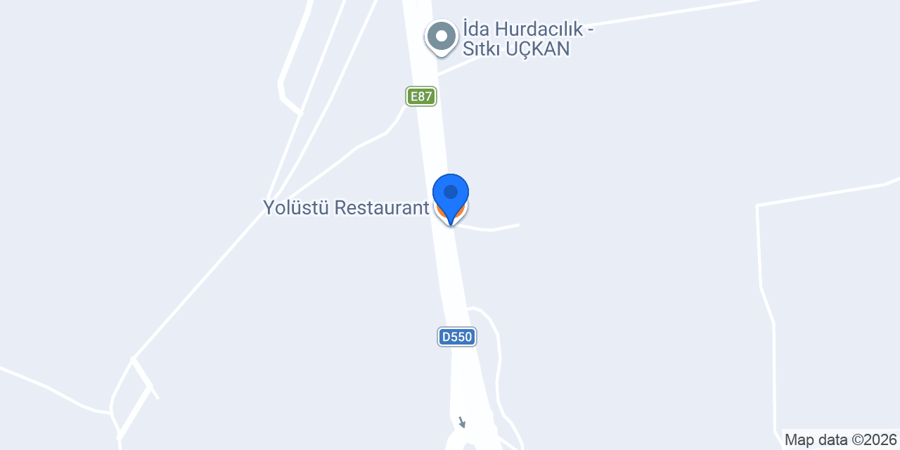 Yolüstü Restaurant konumu