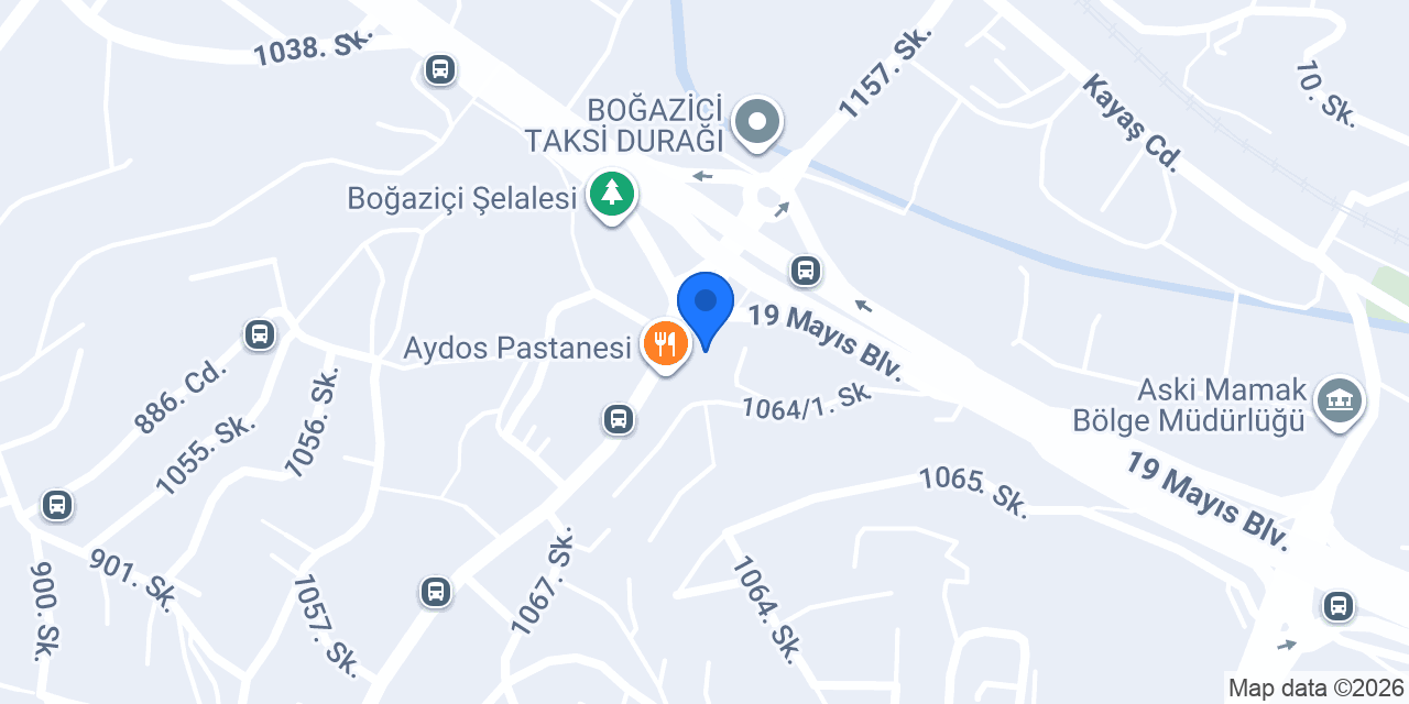 Kaymaklım Künefe Boğaziçi konumu