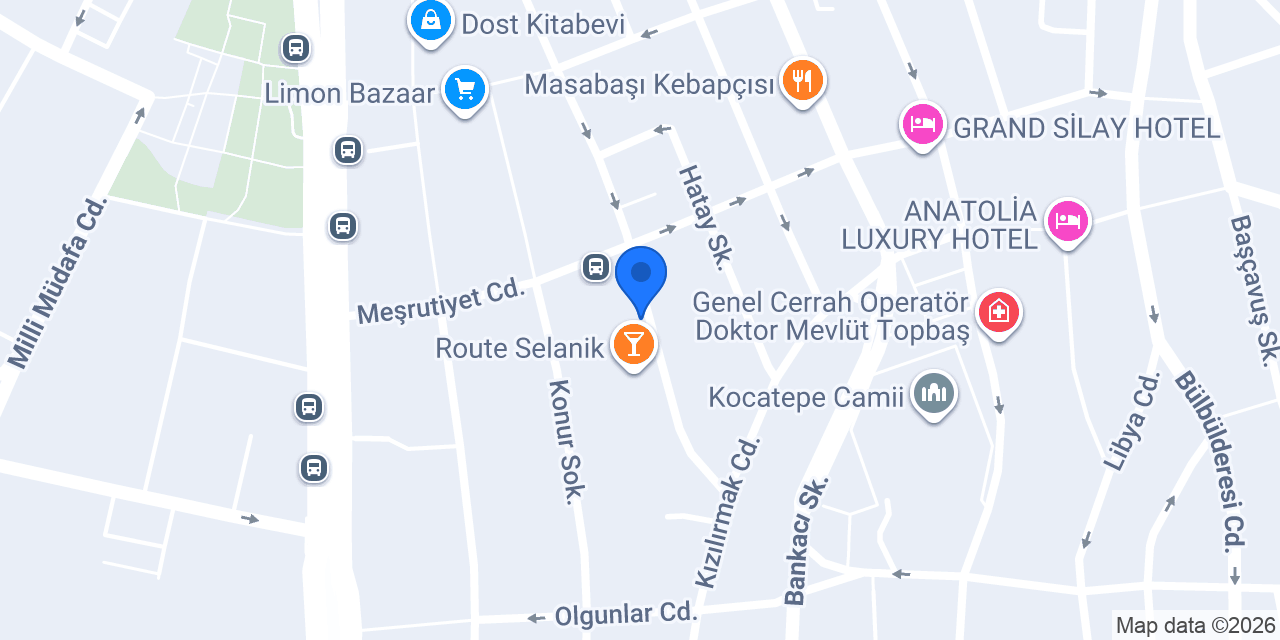 Selanik Esnaf Lokantası konumu