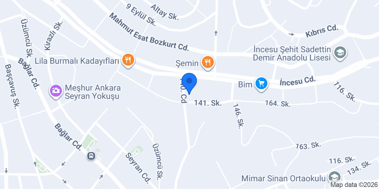 Mangal Kömürü Ankara konumu
