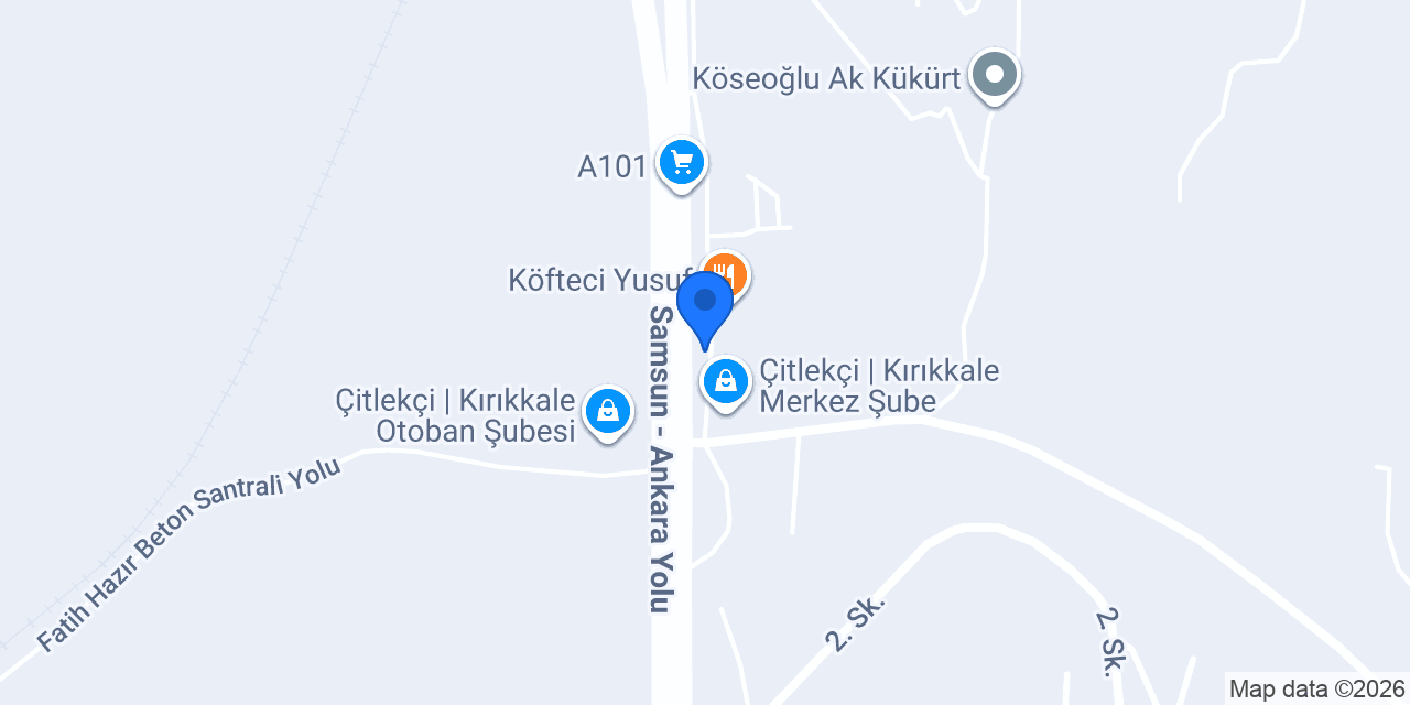 KAHVELAND EXPRESS'O konumu