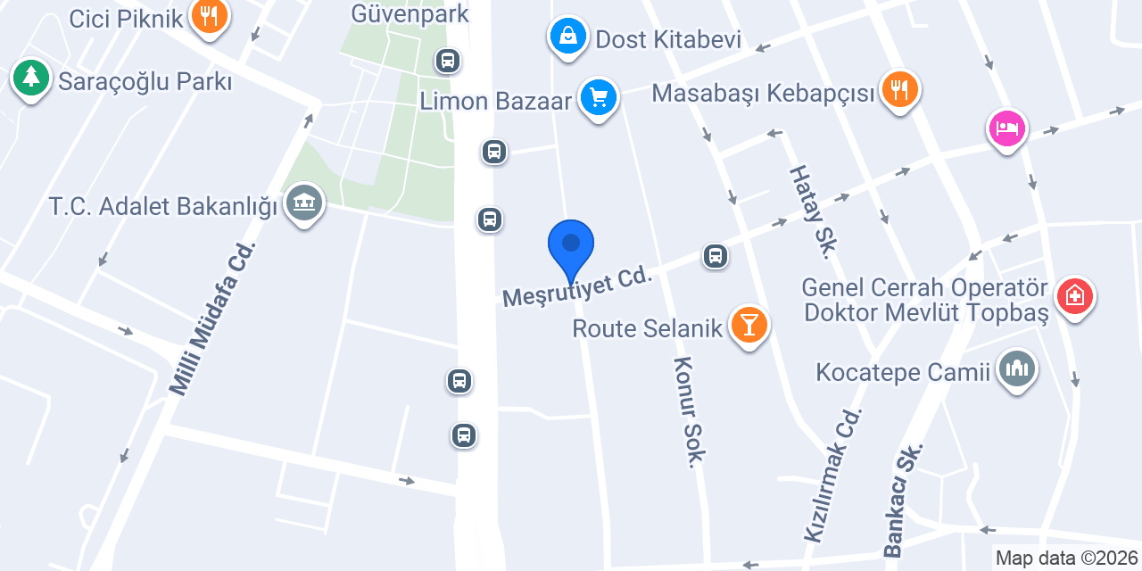 KARANFİL TERZİ HÜDAVERDİ GÜLEÇ konumu
