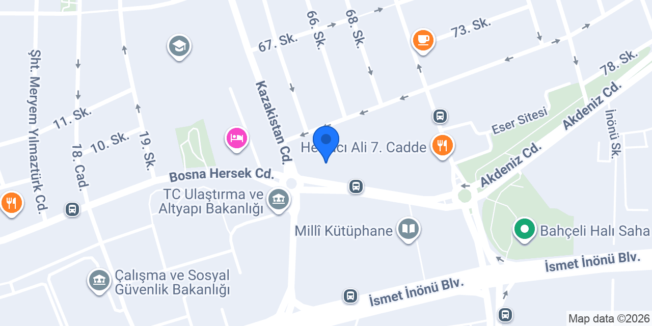 Kuttaş Emlak Dekorasyon konumu