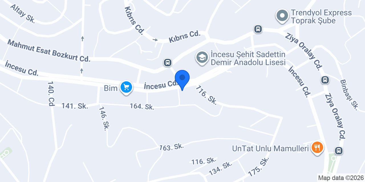 BİLGİ TEK BASIN YAYIN konumu