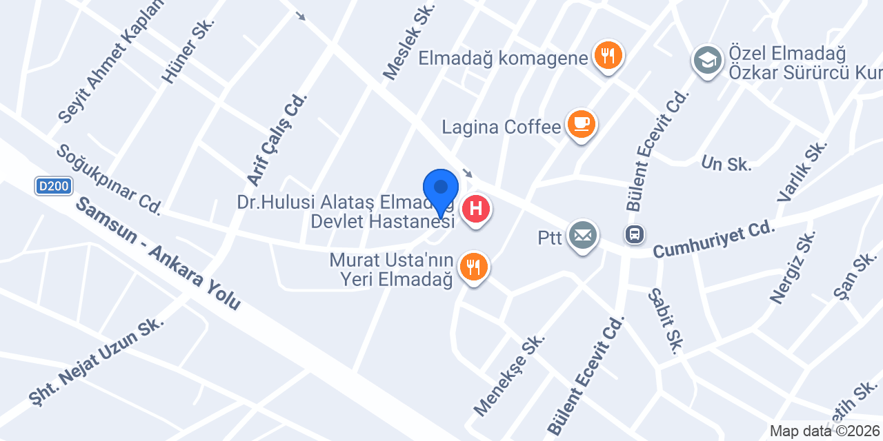 İnce Eczanesi konumu