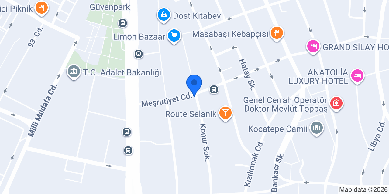 Colambia Coffee Meşrutiyet Cd konumu