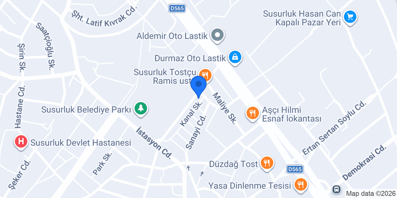BOTANİK ÇİÇEK EVİ - Susurluk Çiçekçi konumu