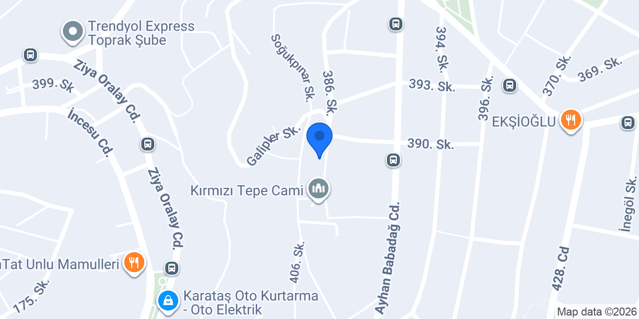 Elif Market konumu