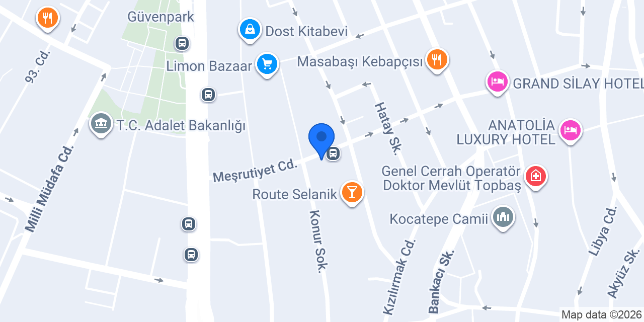 M.E.B Rapsodi Sanat Akademi konumu