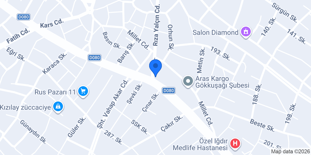 Yaşar Elektrik makina inşaat Ltd.şti konumu