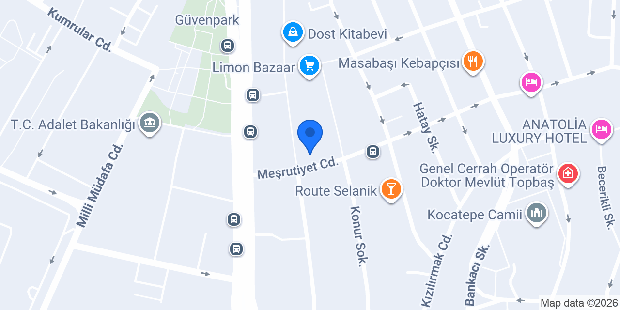 Merada Fırın konumu