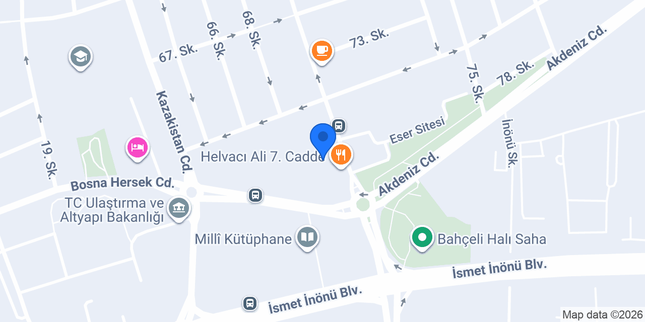 EDA NİSA ECZANESİ konumu
