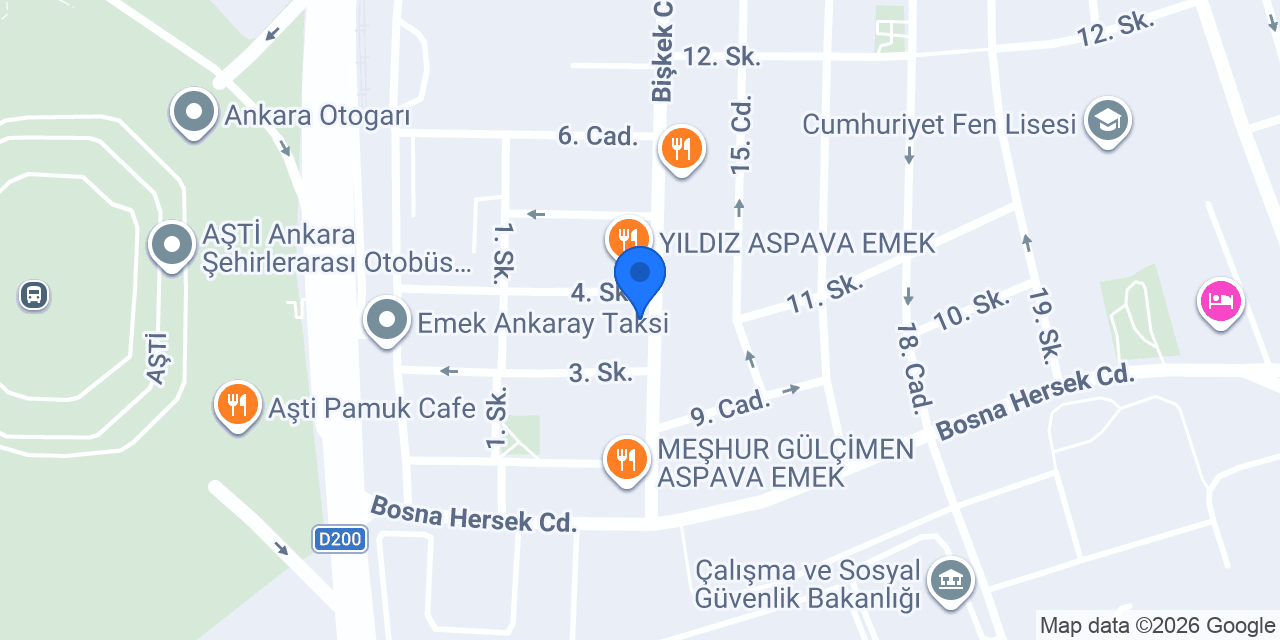 Emek Home Collection konumu