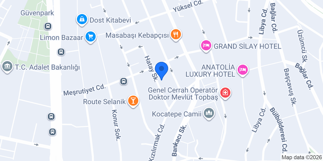 Gerekli Şeyler konumu