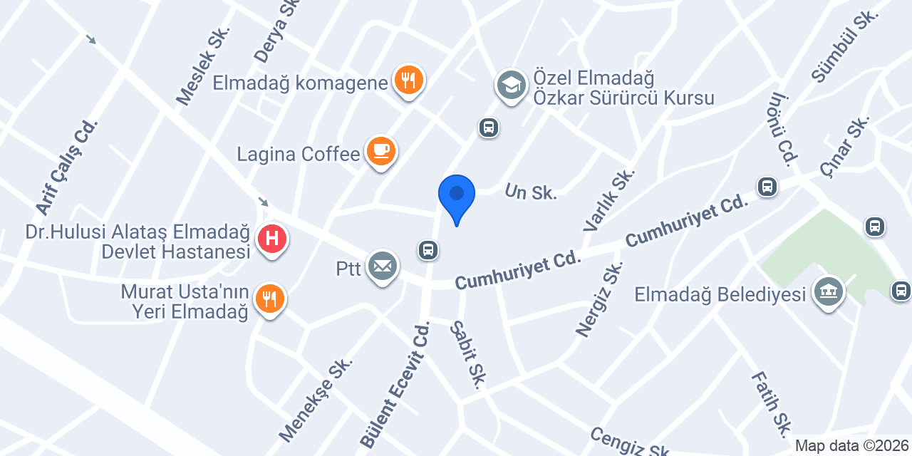 Keyf Künefe Elmadağ konumu