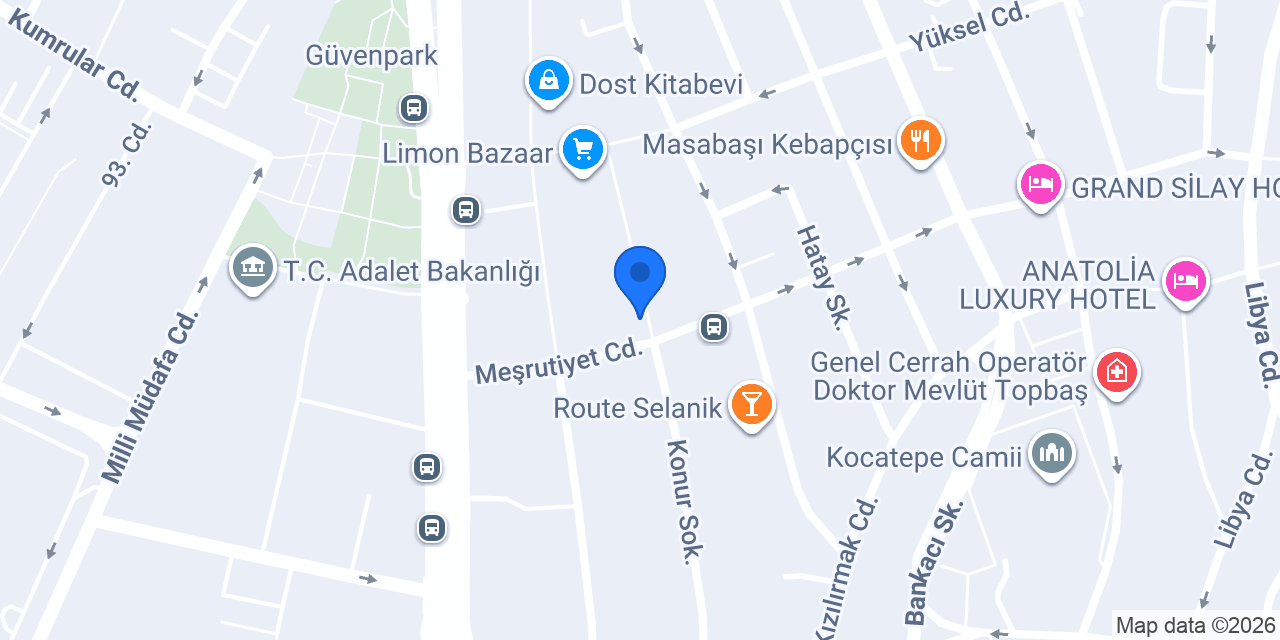 Konur Erkek Kuaförü konumu