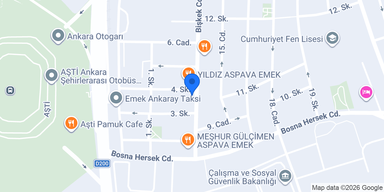 Emek Şifa Eczanesi konumu