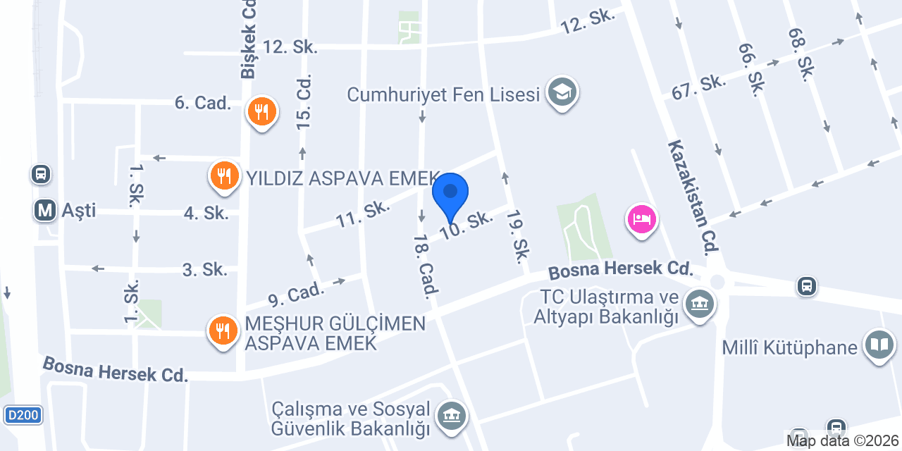 Ankara Star asansör kiralama konumu
