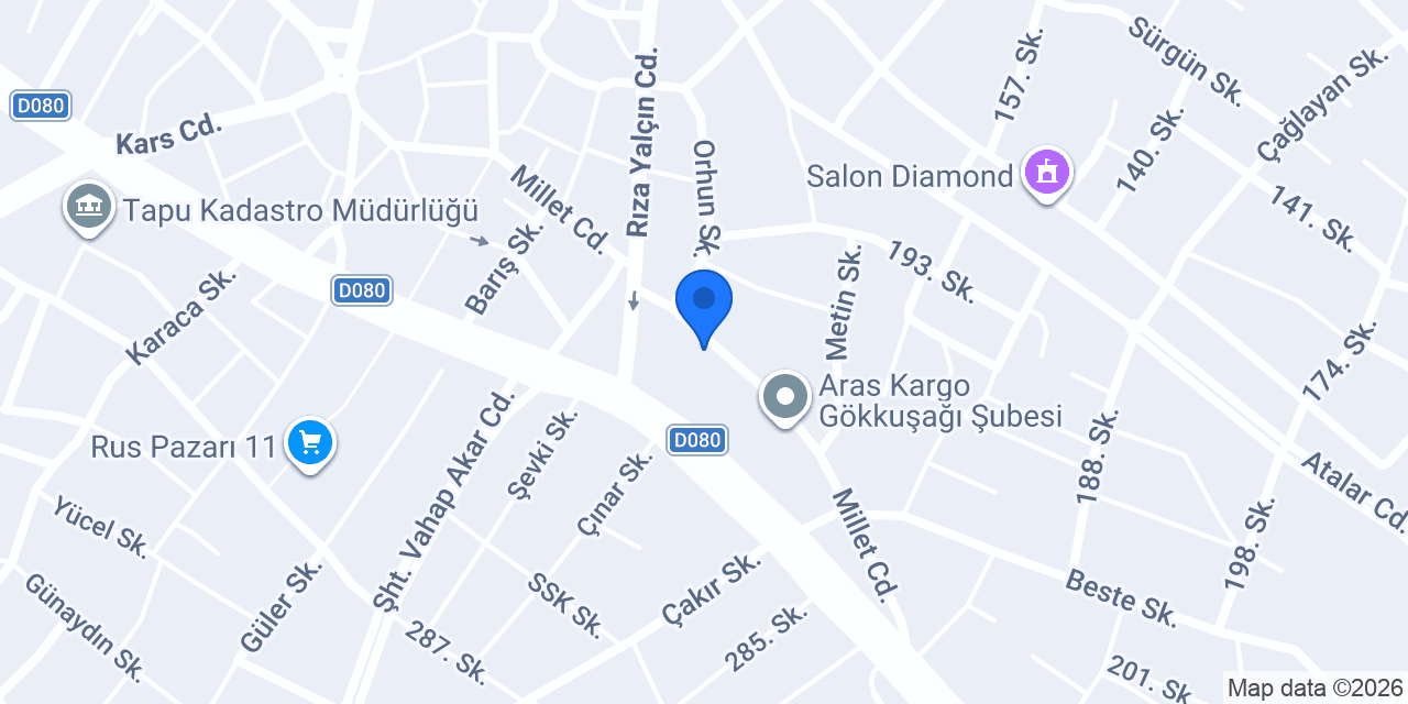 SAYDAM EMLAK İNŞAAT LTD ŞTİ konumu