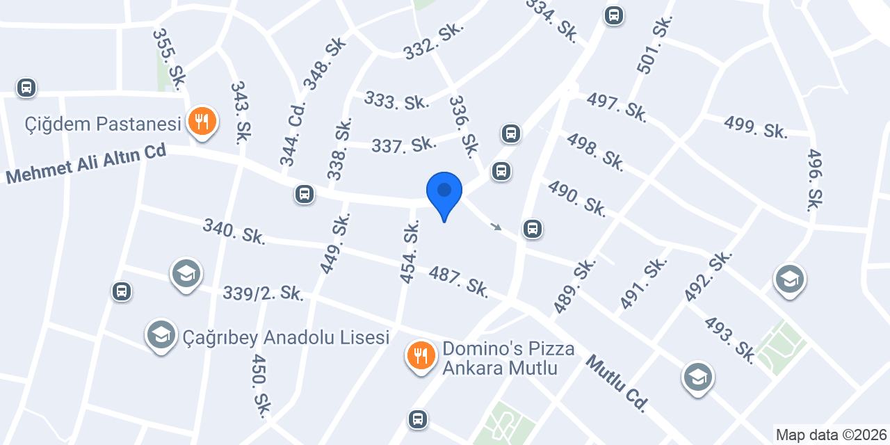 Yeni Akdere Sürücü Kursu konumu